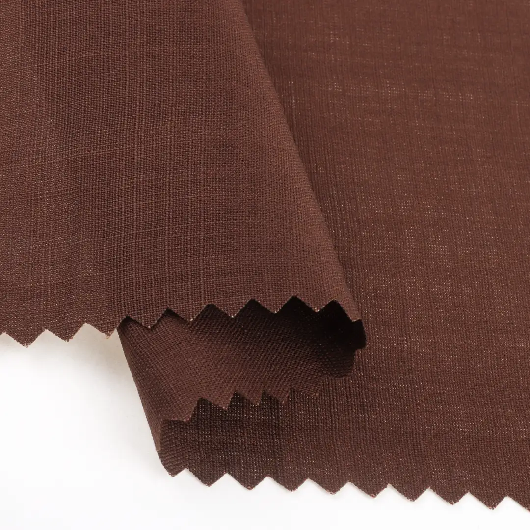 China Fabric for Tank Top,Crop Top,Skirt,Jogger Tencel Plain Natural Woven Fabric Lyocell BROWN color buy from China wholesaler bulk order at wholesale price free worldwide shipping Alibaba