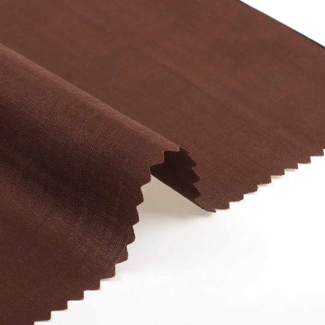 China Fabric for Tank Top,Crop Top,Skirt,Jogger Tencel Plain Natural Woven Fabric Lyocell BROWN color buy from China wholesaler bulk order at wholesale price free worldwide shipping Alibaba