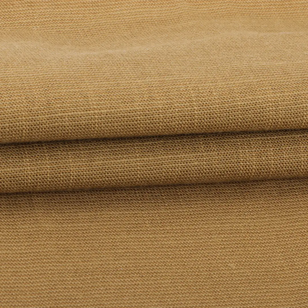 China Fabric for Pants,Jackets,Uniform Slub Fabric Natural Woven Fabric Rayon Cotton Brown color buy from China wholesaler bulk order at wholesale price free worldwide shipping Alibaba