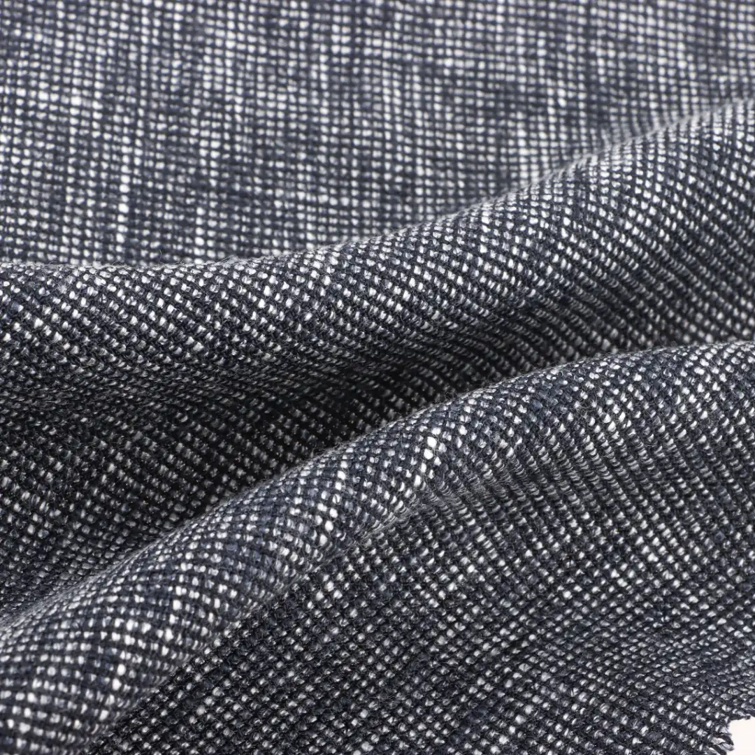 China Fabric for Pants,Denim Jacket,Jackets,Uniform Jacquard Woven Blended Fabric Polyester Rayon Black and white color buy from China wholesaler bulk order at wholesale price free worldwide shipping Alibaba
