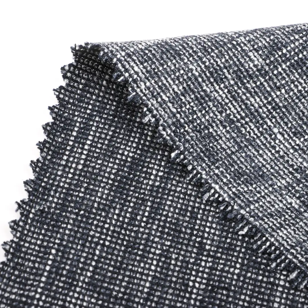 China Fabric for Pants,Denim Jacket,Jackets,Uniform Jacquard Woven Blended Fabric Polyester Rayon Black and white color buy from China wholesaler bulk order at wholesale price free worldwide shipping Alibaba