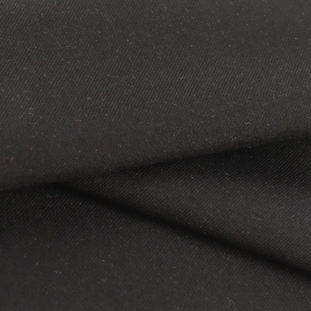 China Fabric for Pants,Blazer,Uniform,Skirt  Polyester/Rayon Twill Woven Blended Fabric Polyester Rayon BLACK color buy from China wholesaler bulk order at wholesale price free worldwide shipping Alibaba