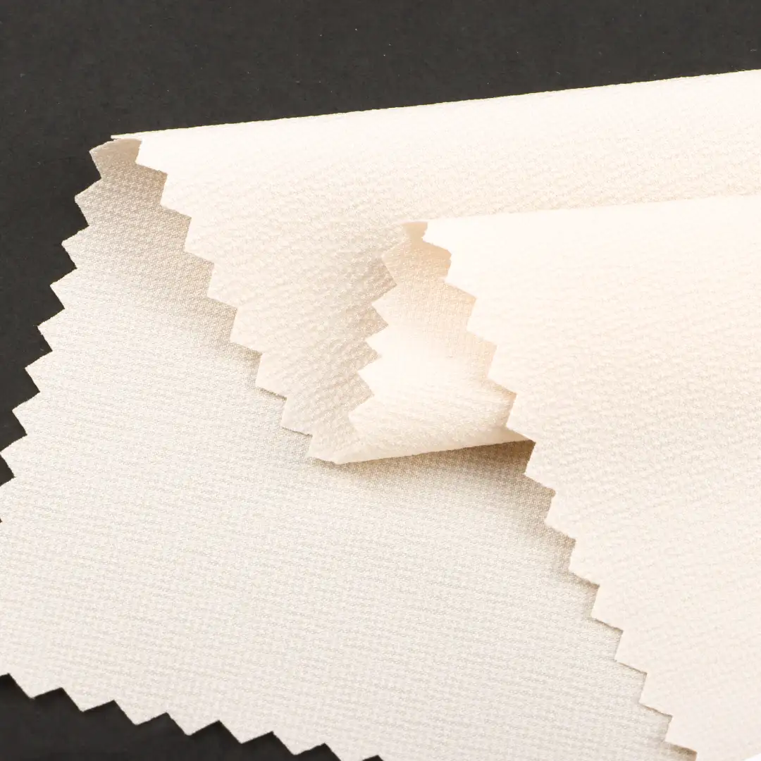 China Fabric for Shirt,Jackets,Skirt  Poly Bubble Check Synthetic Woven Fabric Polyester cream-coloured color buy from China wholesaler bulk order at wholesale price free worldwide shipping Alibaba