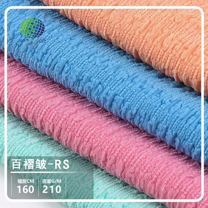 China Fabric for Shirt,Pants,Crop Top Pullover (Sweater) Tricot Knit Fabric Polyester Recycled Polyester Elastane white color buy from China wholesaler bulk order at wholesale price free worldwide shipping Alibaba