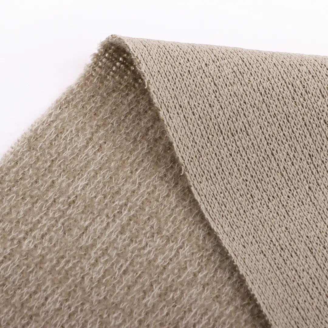 China Fabric for Shirt,Blazer,Blouse,Skirt Hacci Knit Fabric Polyester Rayon Elastane BEIGE color buy from China wholesaler bulk order at wholesale price free worldwide shipping Alibaba