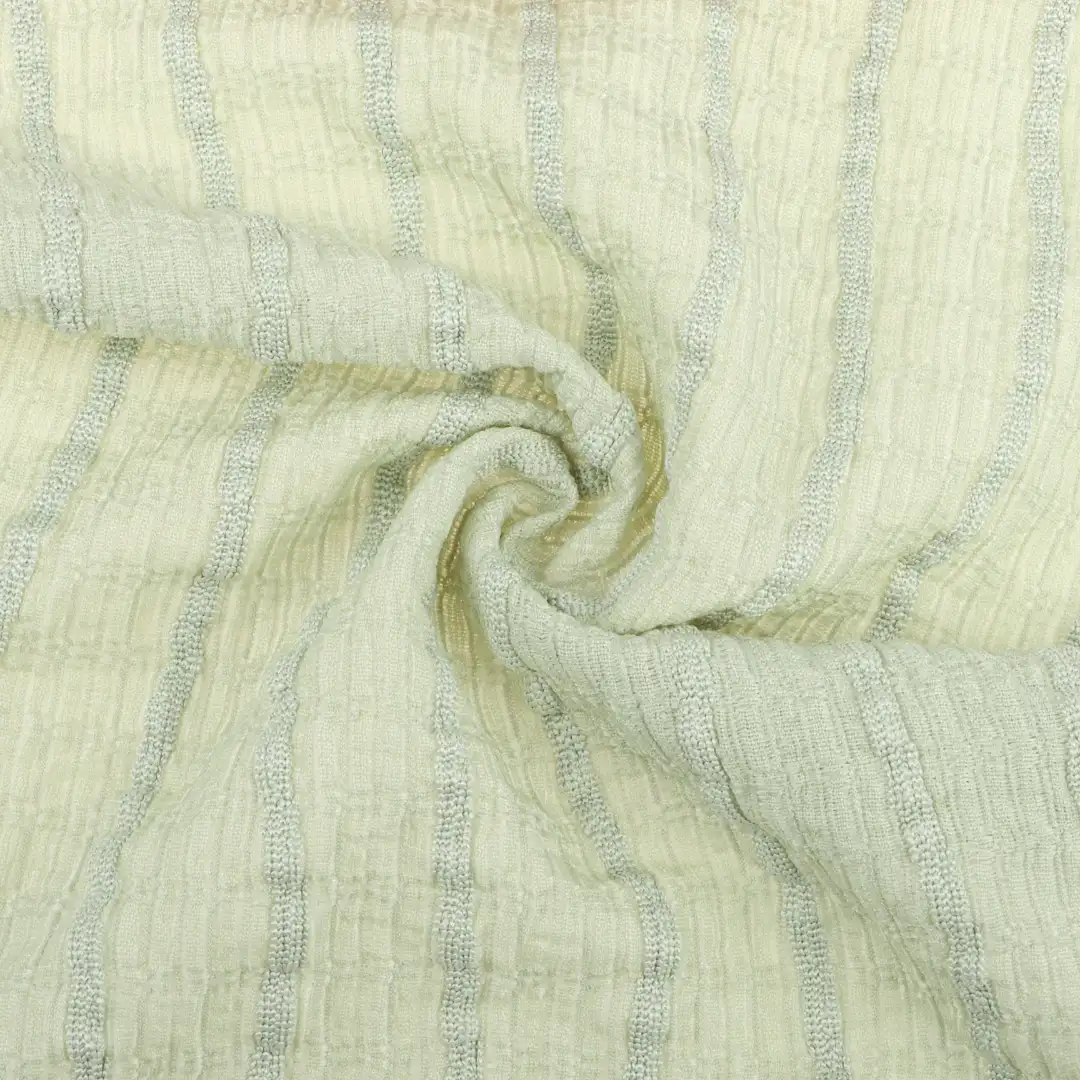 China Fabric for Pants,Skirt,Ruched Cuffs Big Collar Top Jacquard Knit Fabric Polyester Spandex green color buy from China wholesaler bulk order at wholesale price free worldwide shipping Alibaba