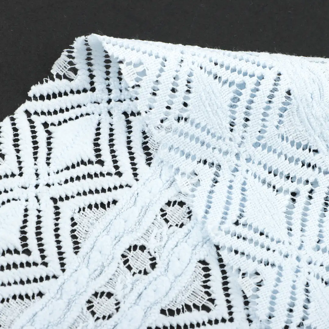 China Fabric for Skirt,Ladies Vest (Sweater),Shirt Long Sleeve Button (Sweater),Shirt Half Sleeve Button (Sweater),Skirt (Sweater) Jacquard Knit Fabric Polyester Spandex blue color buy from China wholesaler bulk order at wholesale price free worldwide shipping Alibaba