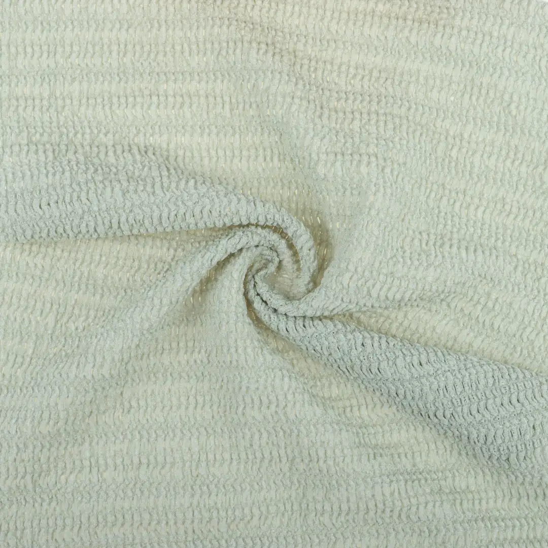 China Fabric for Skirt Jacquard Knit Fabric Polyester Spandex green color buy from China wholesaler bulk order at wholesale price free worldwide shipping Alibaba