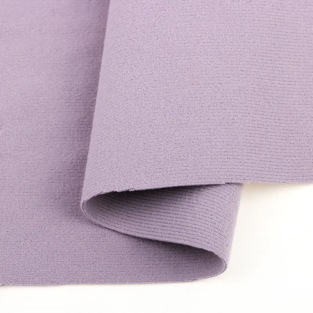 China Fabric for T-Shirt,Skirt,Open Cardigan (Sweater),Crew Neck Pullover (Sweater),Long Sleeve Base Layer Top Dralon Knit Fabric Polyester Spandex Purple color buy from China wholesaler bulk order at wholesale price free worldwide shipping Alibaba