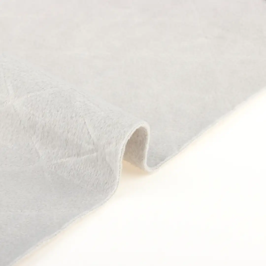 China Fabric for T-Shirt,Half-Zipper Cardigan (Sweater),Shirt Long Sleeve Zipper (Sweater),Crop Top Pullover (Sweater) Super Soft Velour Knit Fabric Recycled Polyester Polyester Spandex grey color buy from China wholesaler bulk order at wholesale price free worldwide shipping Alibaba