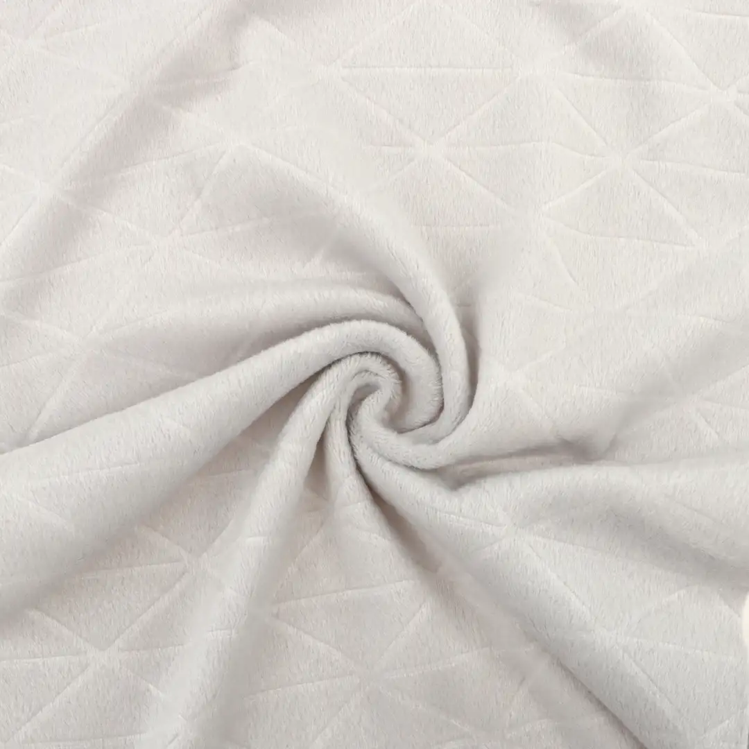 China Fabric for T-Shirt,Half-Zipper Cardigan (Sweater),Shirt Long Sleeve Zipper (Sweater),Crop Top Pullover (Sweater) Super Soft Velour Knit Fabric Recycled Polyester Polyester Spandex grey color buy from China wholesaler bulk order at wholesale price free worldwide shipping Alibaba