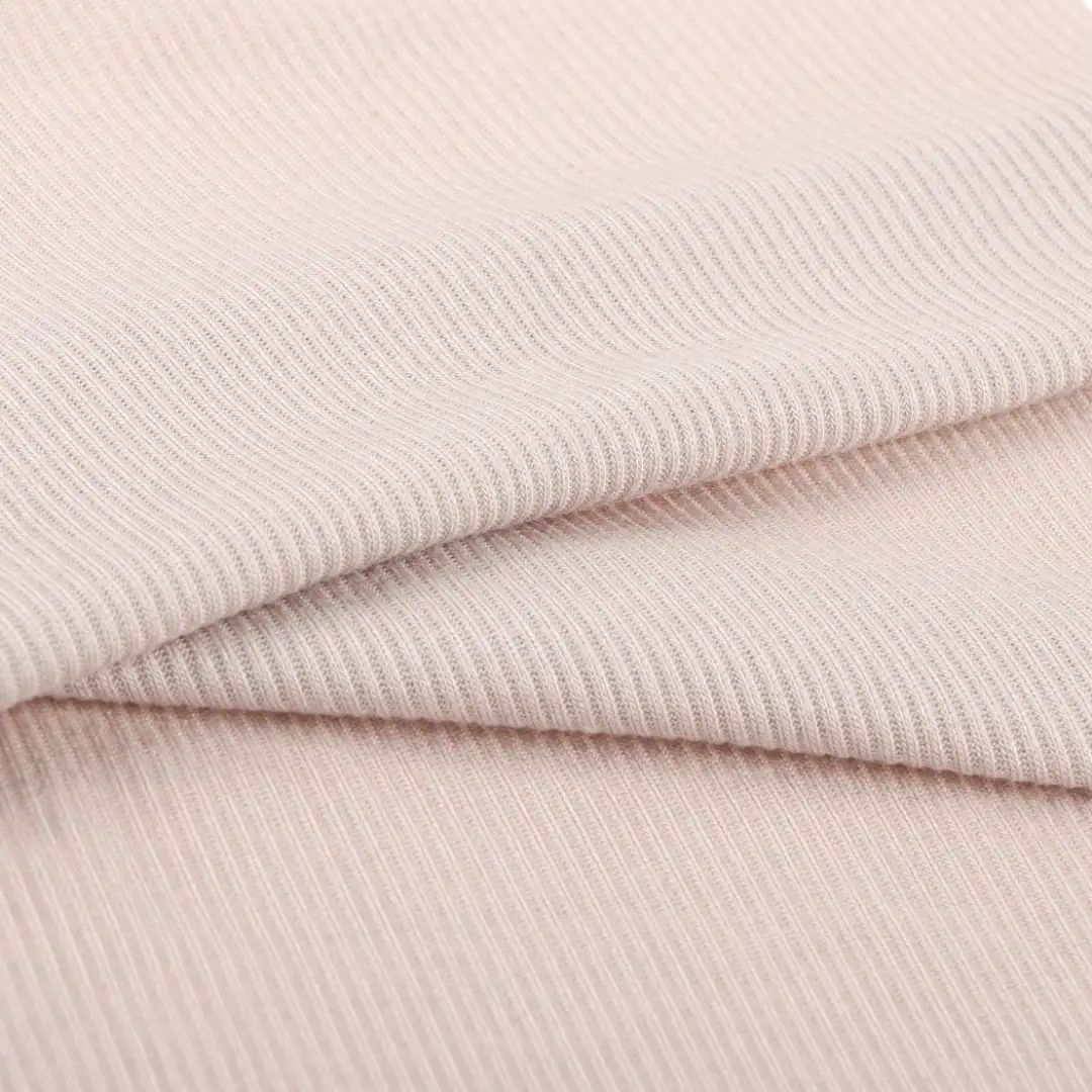 China Fabric for T-Shirt,Crop Top Pullover (Sweater),Hoodie  (Sweater),Dresses (Pullover) (Sweater) Rib Knit Fabric Rayon Spandex grey color buy from China wholesaler bulk order at wholesale price free worldwide shipping Alibaba