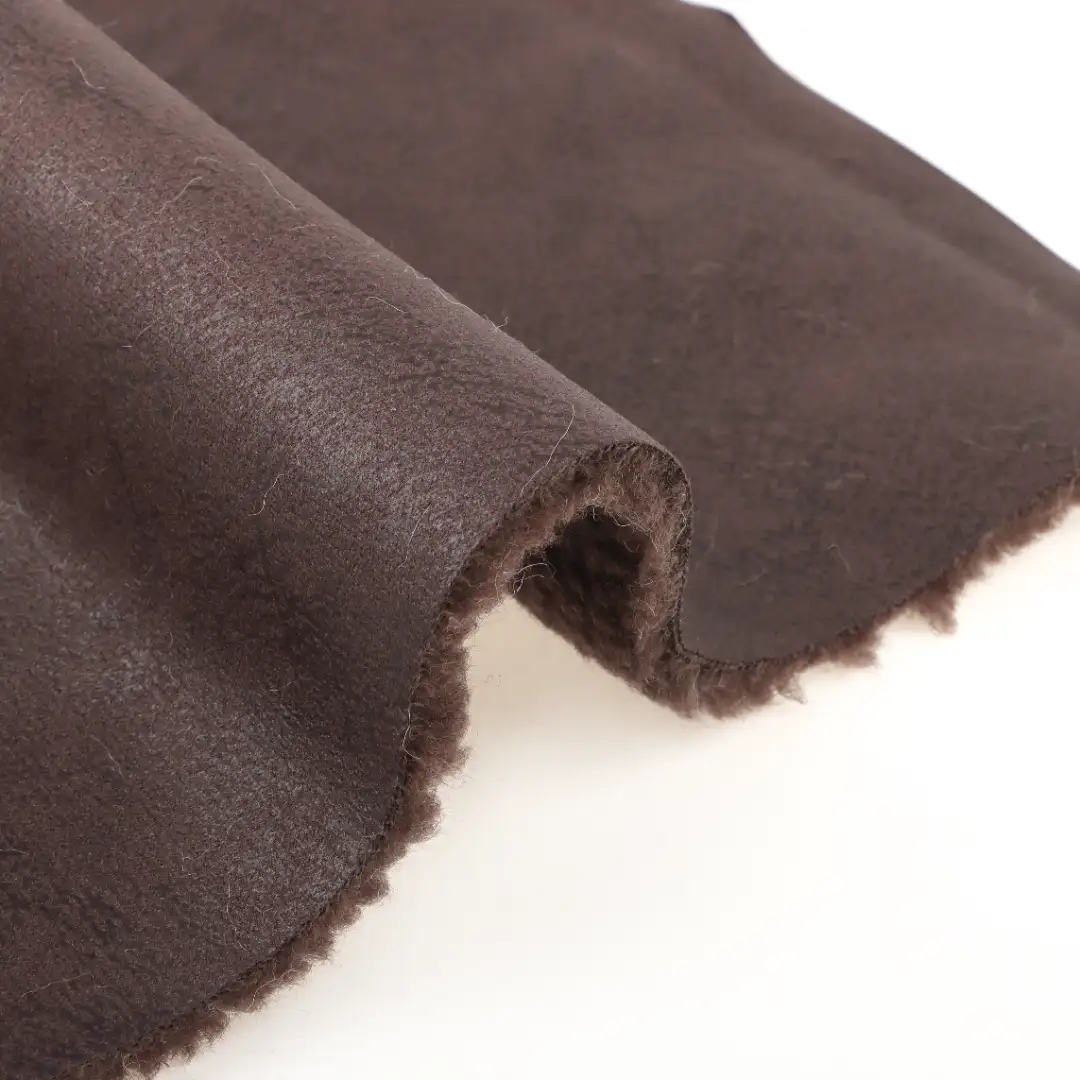 China Fabric for Hoodie,Padded Jacket,Overcoat Bonded fabric Bonded fabric Polyester Brown color buy from China wholesaler bulk order at wholesale price free worldwide shipping Alibaba