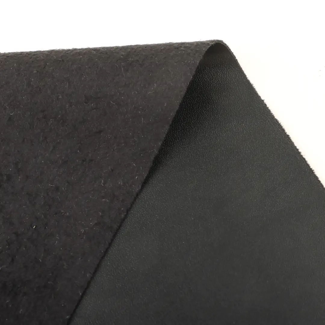 China Fabric for Jackets,Skirt,Trench Coat,Overcoat Bonded fabric Bonded fabric Polyurethane (PU) Black color buy from China wholesaler bulk order at wholesale price free worldwide shipping Alibaba