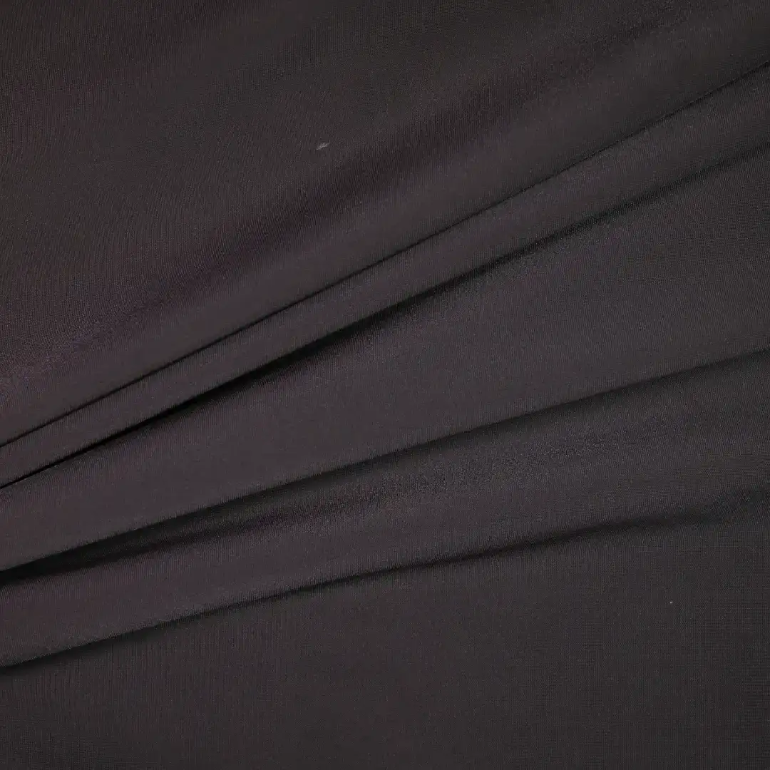 China Fabric for T-Shirt,Lingerie,Yoga Clothes Tricot Knit Fabric Nylon Spandex Black color buy from China wholesaler bulk order at wholesale price free worldwide shipping Alibaba