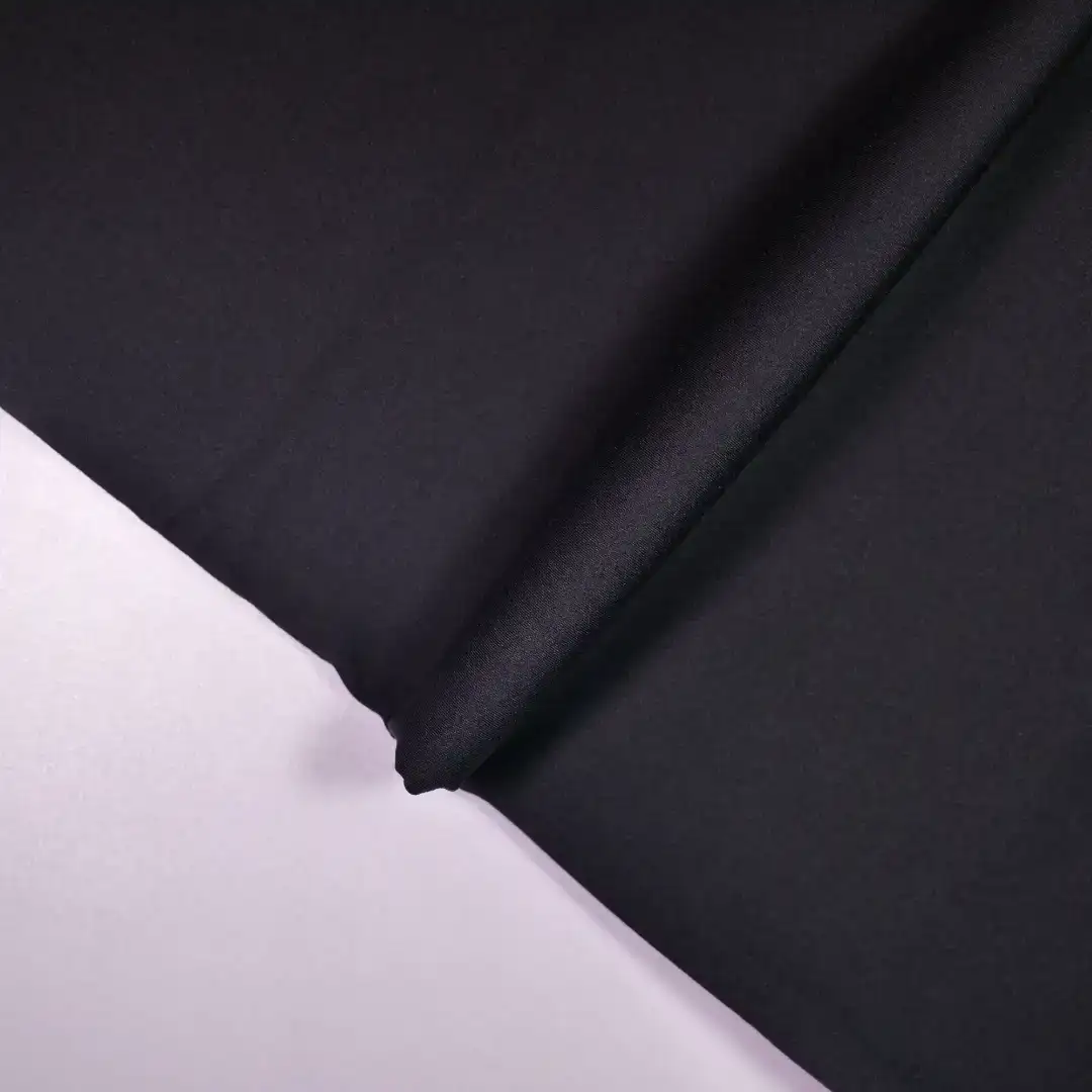 China Fabric for Yoga Clothes,Yoga Pants Double Cloth/Layer Fabric Knit Fabric Nylon Elastane Black color buy from China wholesaler bulk order at wholesale price free worldwide shipping Alibaba