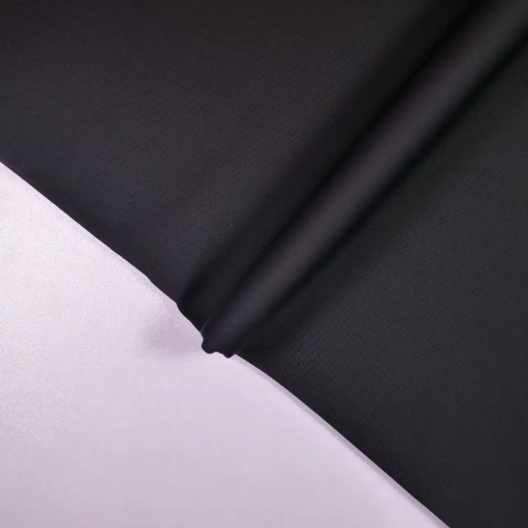 China Fabric for T-Shirt,Yoga Clothes,Yoga Pants,Tracksuits Four-way Stretch (Bi-Stretch) Knit Fabric Nylon Elastane Black color buy from China wholesaler bulk order at wholesale price free worldwide shipping Alibaba