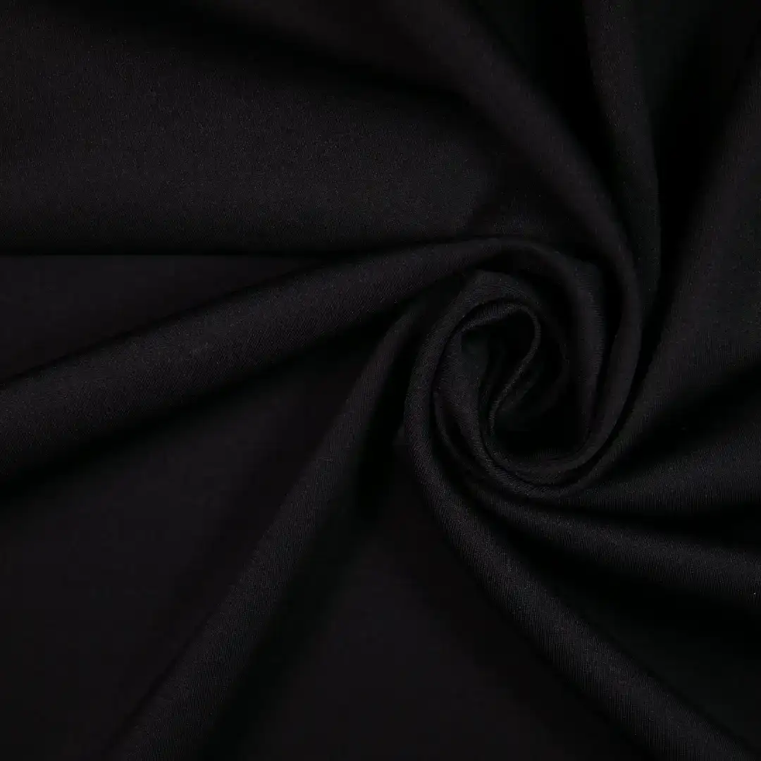 China Fabric for Yoga Clothes,Yoga Pants,Tracksuits,Sports Bras Scuba Knit Fabric Nylon Spandex Black color buy from China wholesaler bulk order at wholesale price free worldwide shipping Alibaba