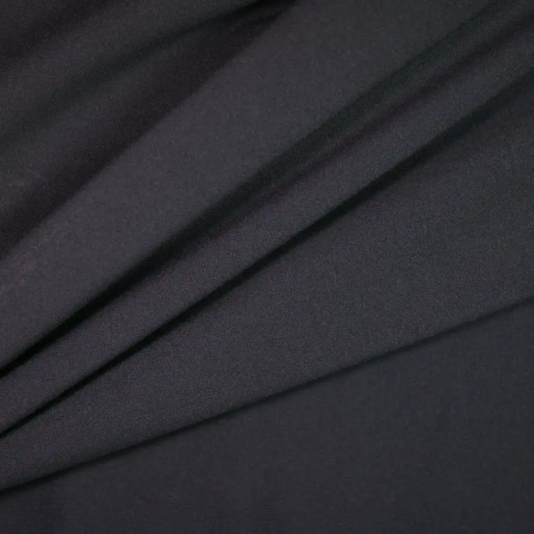 China Fabric for Jackets,Yoga Clothes,Yoga Pants,Tracksuits,Sports Bras Double-side fleece Knit Fabric Polyester Spandex Black color buy from China wholesaler bulk order at wholesale price free worldwide shipping Alibaba