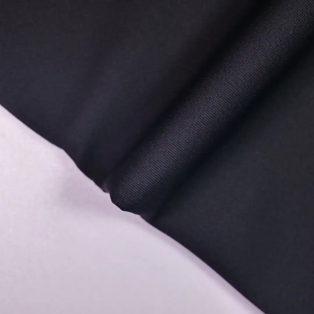 China Fabric for Skirt,Yoga Pants,Tracksuits Yarn-dyed fabric Knit Fabric Nylon Spandex Black color buy from China wholesaler bulk order at wholesale price free worldwide shipping Alibaba