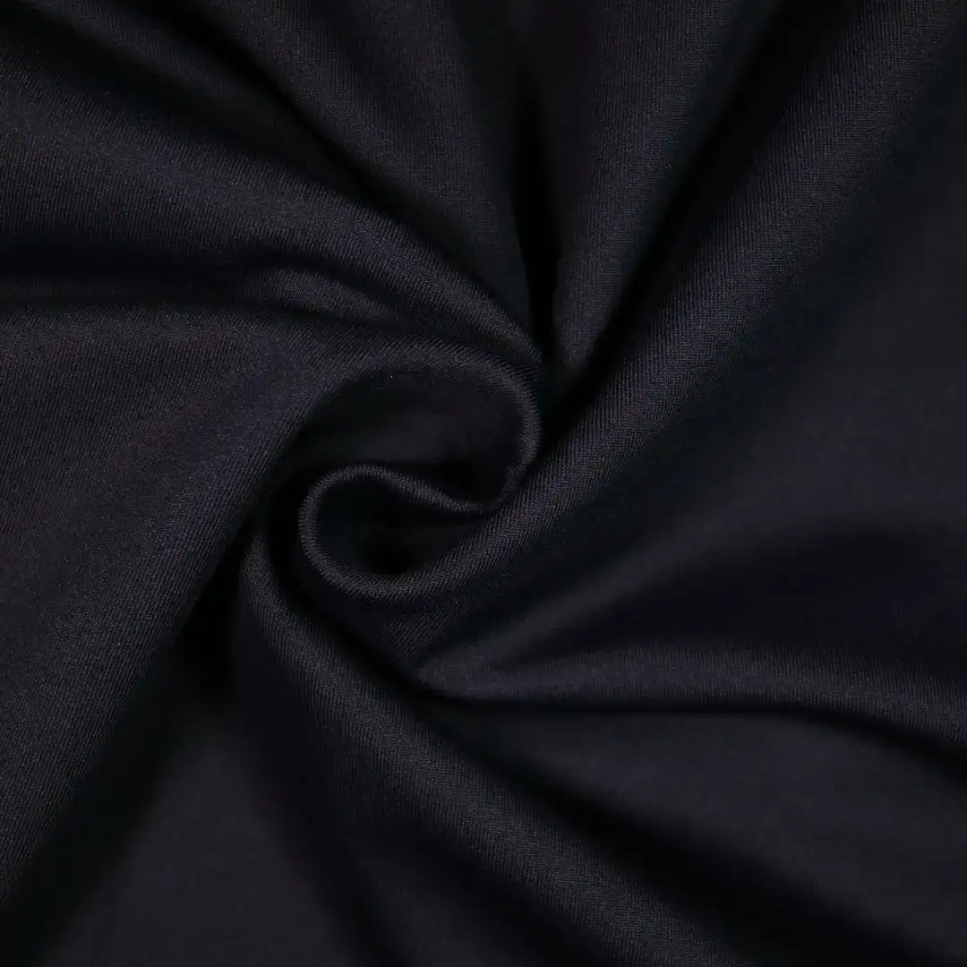 China Fabric for Yoga Clothes,Yoga Pants,Tracksuits Tricot Knit Fabric Polyester Spandex Black color buy from China wholesaler bulk order at wholesale price free worldwide shipping Alibaba