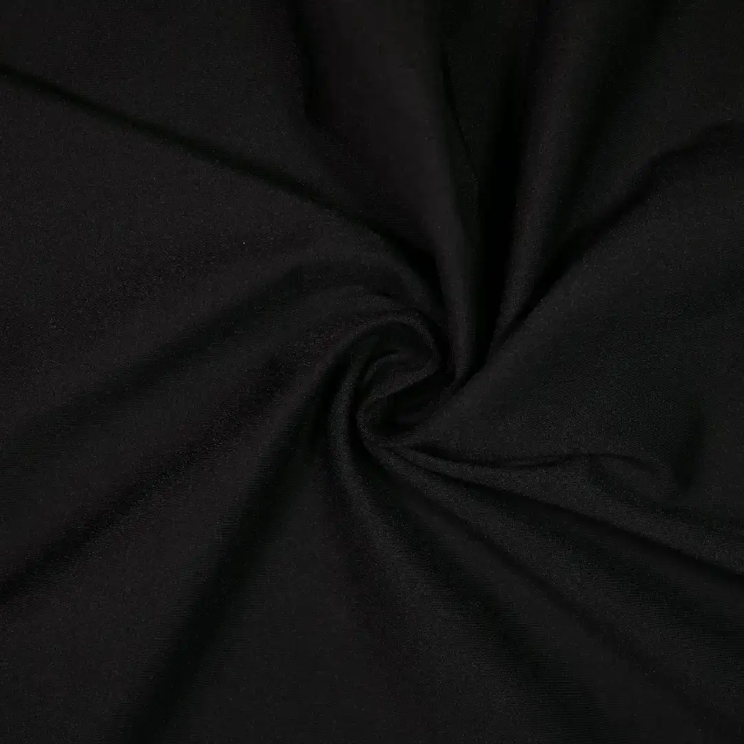 China Fabric for Yoga Pants,Tracksuits,Swim shorts,Sports Bras Four-way Stretch (Bi-Stretch) Knit Fabric Polyamide Spandex Black color buy from China wholesaler bulk order at wholesale price free worldwide shipping Alibaba