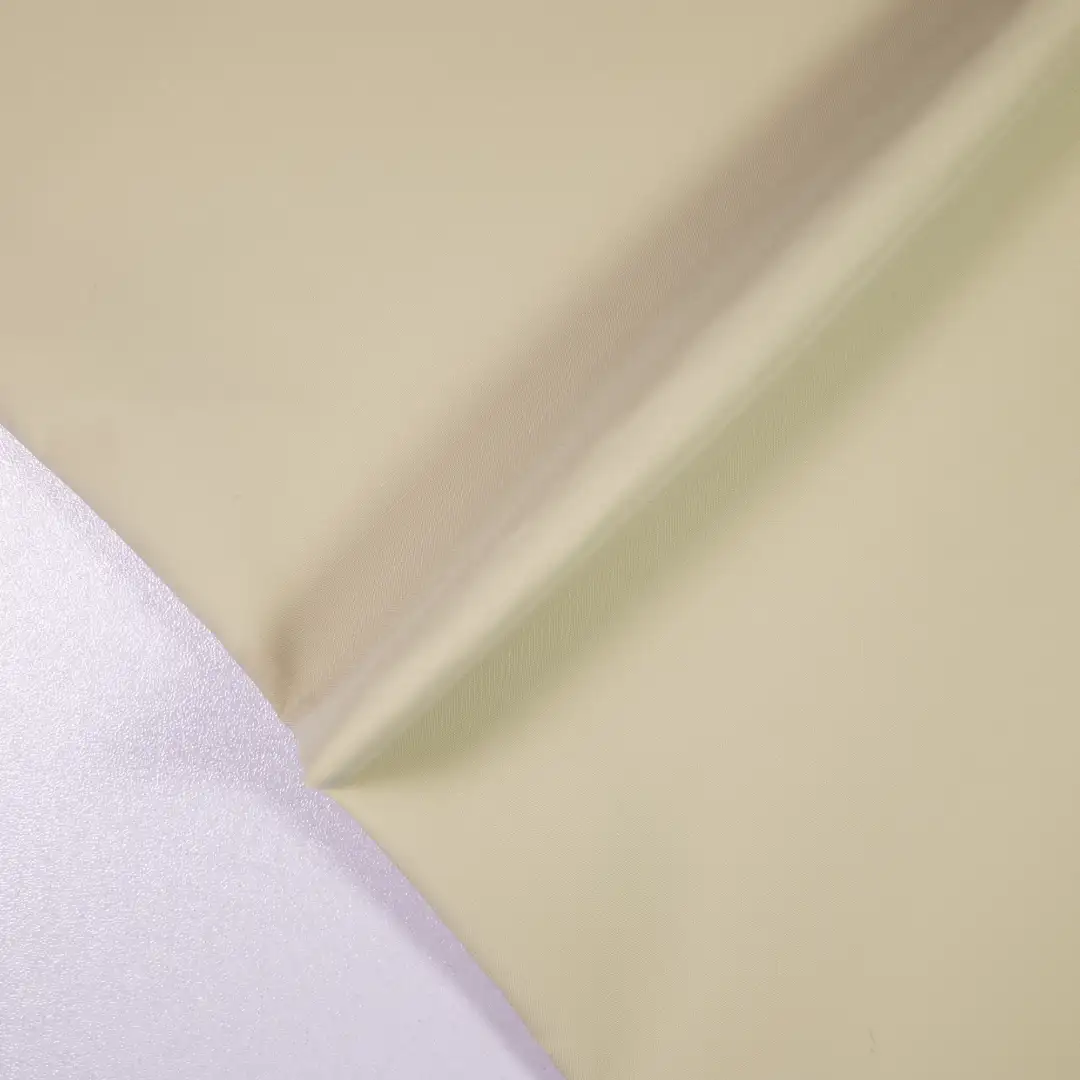 China Fabric for Trench Coat,Uniform Jacquard Synthetic Woven Fabric Polyester Beige color buy from China wholesaler bulk order at wholesale price free worldwide shipping Alibaba