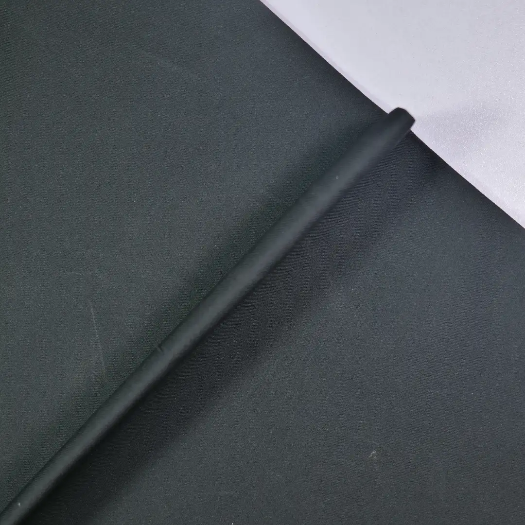 China Fabric for Blazer,Trench Coat,Strap Midi Dress TC Twill Woven Blended Fabric Polyester Cotton black color buy from China wholesaler bulk order at wholesale price free worldwide shipping Alibaba