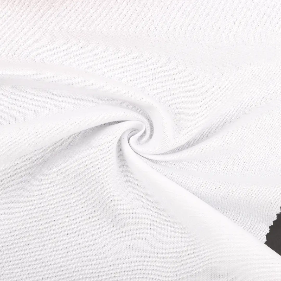 China Fabric for Blouse,Crop Top,Skirt TC Poplin Woven Blended Fabric Polyester Cotton white color buy from China wholesaler bulk order at wholesale price free worldwide shipping Alibaba