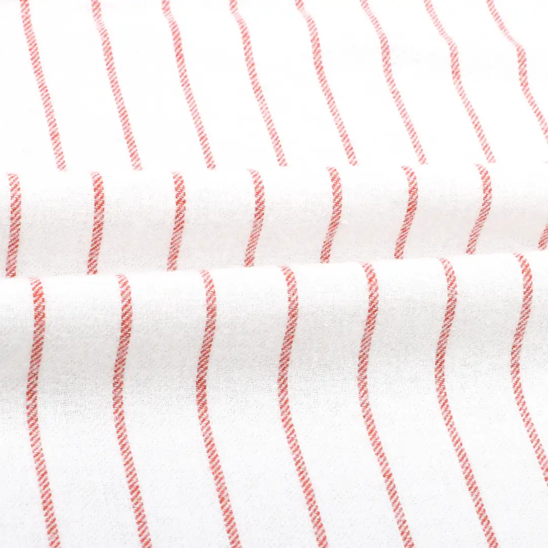 China Fabric for Blouse,Loungewear Cotton YD Flannel Natural Woven Fabric Cotton stripe color buy from China wholesaler bulk order at wholesale price free worldwide shipping Alibaba
