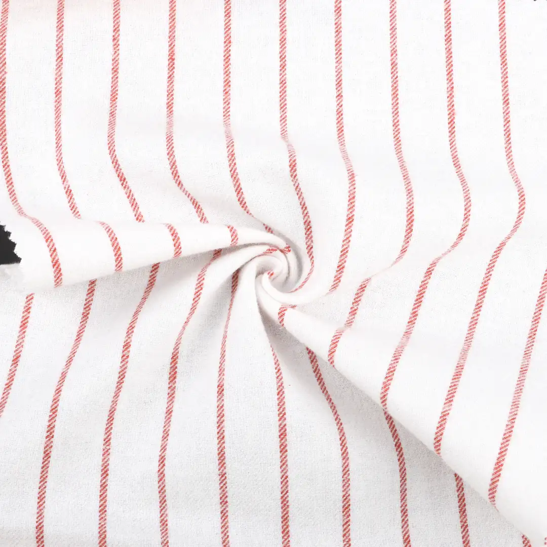 China Fabric for Blouse,Loungewear Cotton YD Flannel Natural Woven Fabric Cotton stripe color buy from China wholesaler bulk order at wholesale price free worldwide shipping Alibaba