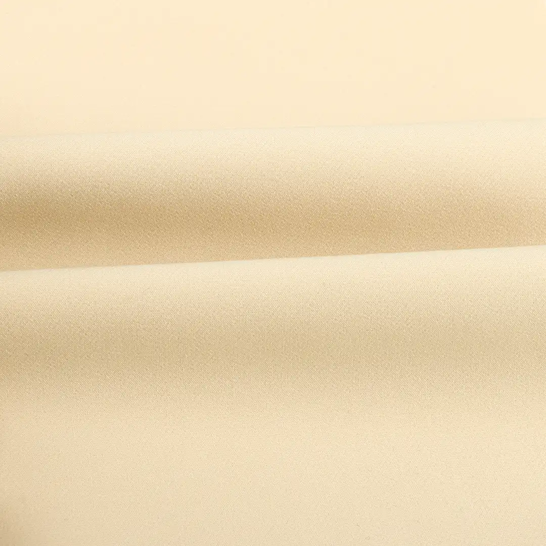 China Fabric for Pants Four Stretch Polyester Woven Fabric Synthetic Woven Fabric Polyester Elastane khaki color buy from China wholesaler bulk order at wholesale price free worldwide shipping Alibaba