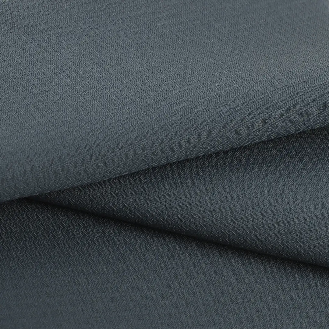 China Fabric for Jackets High Stretch Yarn Fabric Synthetic Woven Fabric Polyester blue color buy from China wholesaler bulk order at wholesale price free worldwide shipping Alibaba