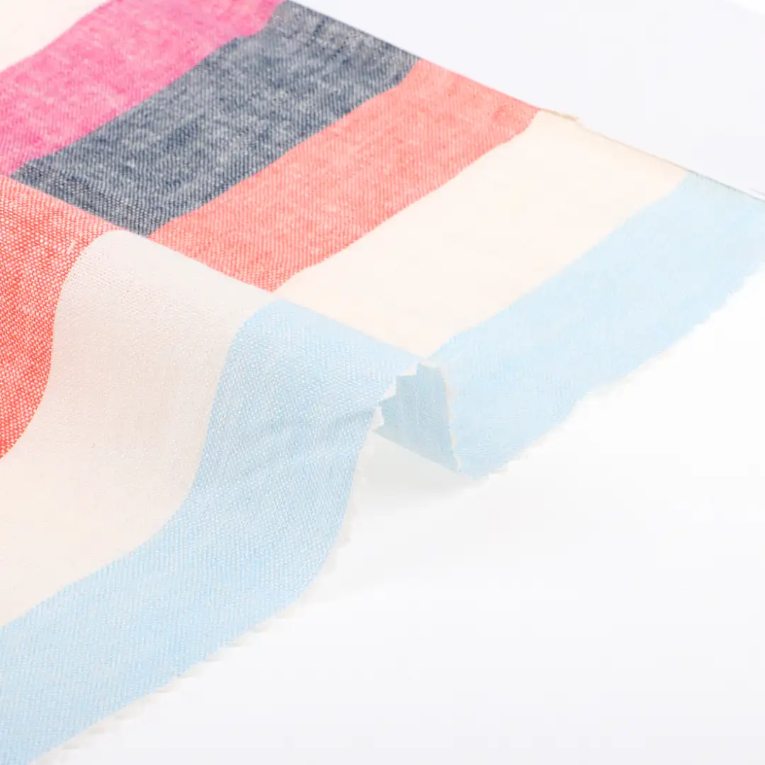 China Fabric for Tank Top,Blouse,Loungewear Linen/Rayon YD Plain Natural Woven Fabric Linen Rayon stripe color buy from China wholesaler bulk order at wholesale price free worldwide shipping Alibaba