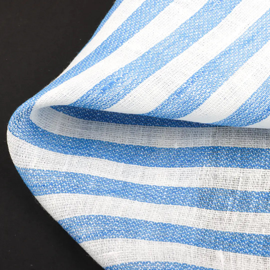 China Fabric for Blouse,Crop Top,Skirt Linen YD Plain Natural Woven Fabric Linen stripe color buy from China wholesaler bulk order at wholesale price free worldwide shipping Alibaba