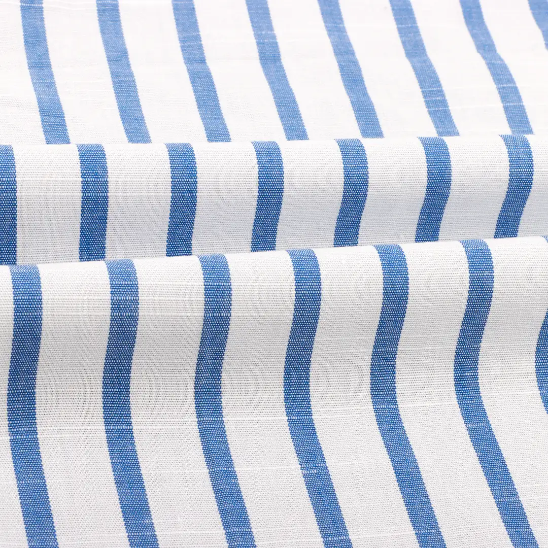 China Fabric for Blouse,Crop Top,Skirt Cotton/Rayon Plain Woven Blended Fabric Rayon Cotton stripe color buy from China wholesaler bulk order at wholesale price free worldwide shipping Alibaba