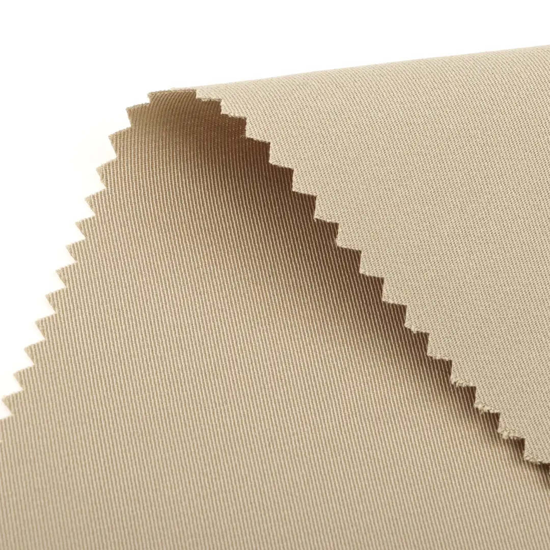 China Fabric for Pants,Jackets,Blazer,Shorts,Trench Coat Polyester Imitation Cotton Fabric Synthetic Woven Fabric Polyester khaki color buy from China wholesaler bulk order at wholesale price free worldwide shipping Alibaba