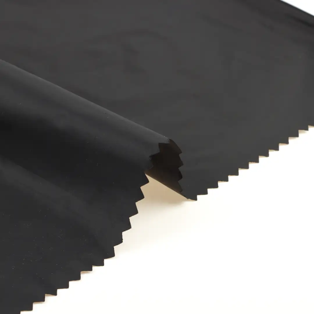 China Fabric for Jackets,Trench Coat,Down Jacket,Padded Jacket,Light Jacket Nylon Taffeta Synthetic Woven Fabric Nylon Black color buy from China wholesaler bulk order at wholesale price free worldwide shipping Alibaba