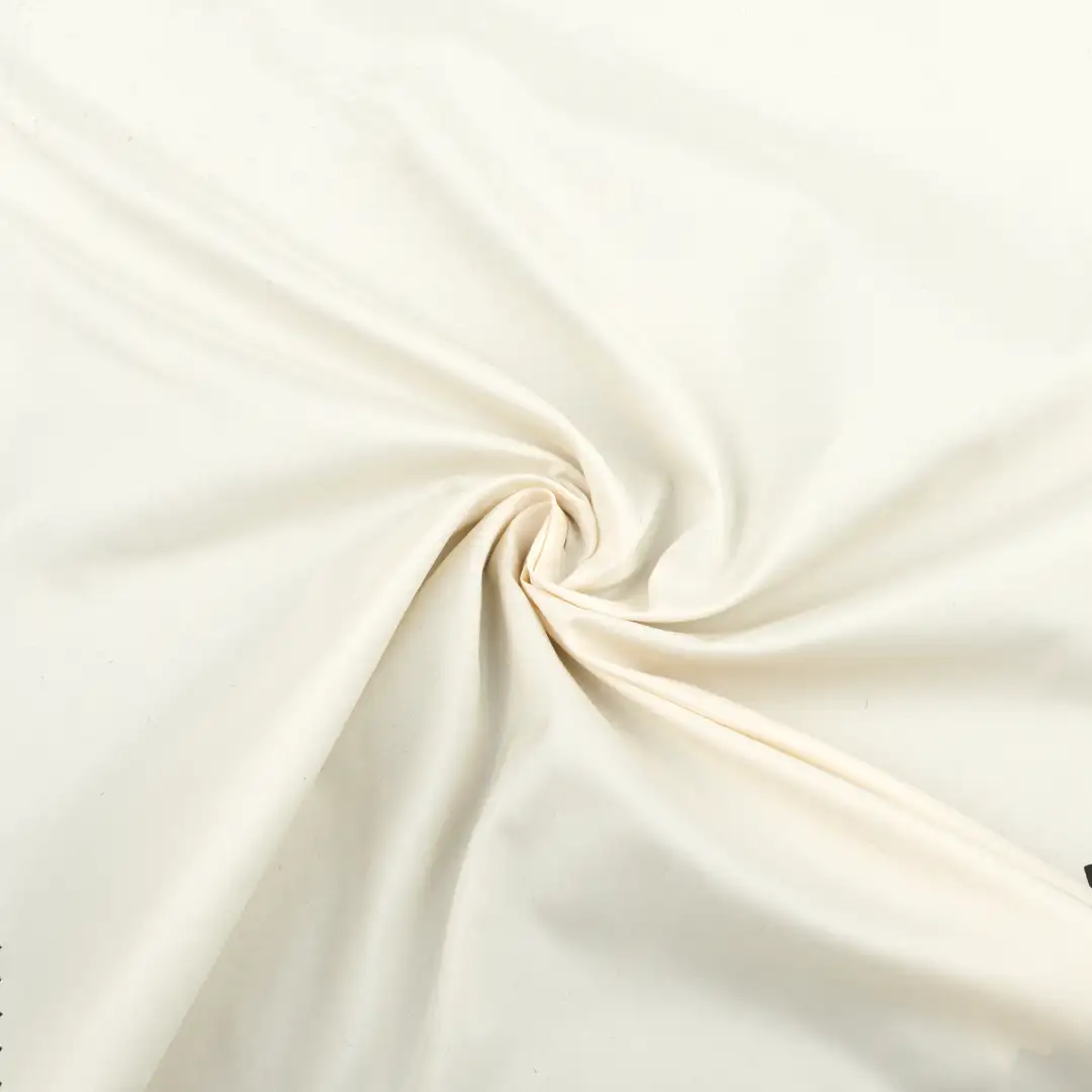 China Fabric for Down Jacket,Padded Jacket,Light Jacket Polyester Pongee Synthetic Woven Fabric Polyester cream color buy from China wholesaler bulk order at wholesale price free worldwide shipping Alibaba