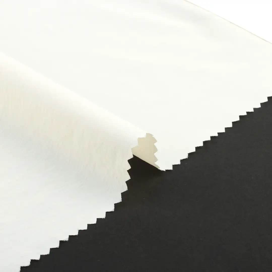 China Fabric for Hoodie,Trench Coat,Tracksuits,Hooded Waterproof Coat Nylon Taffeta Synthetic Woven Fabric Nylon cream color buy from China wholesaler bulk order at wholesale price free worldwide shipping Alibaba