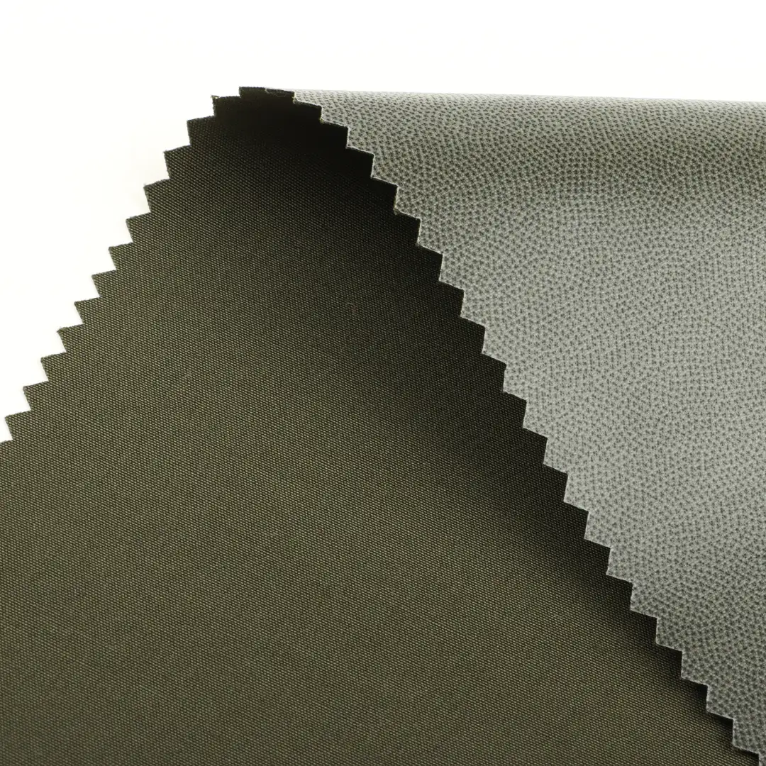 China Fabric for Jackets,Trench Coat,Padded Jacket,Uniform Canvas Synthetic Woven Fabric Polyester Olive color buy from China wholesaler bulk order at wholesale price free worldwide shipping Alibaba