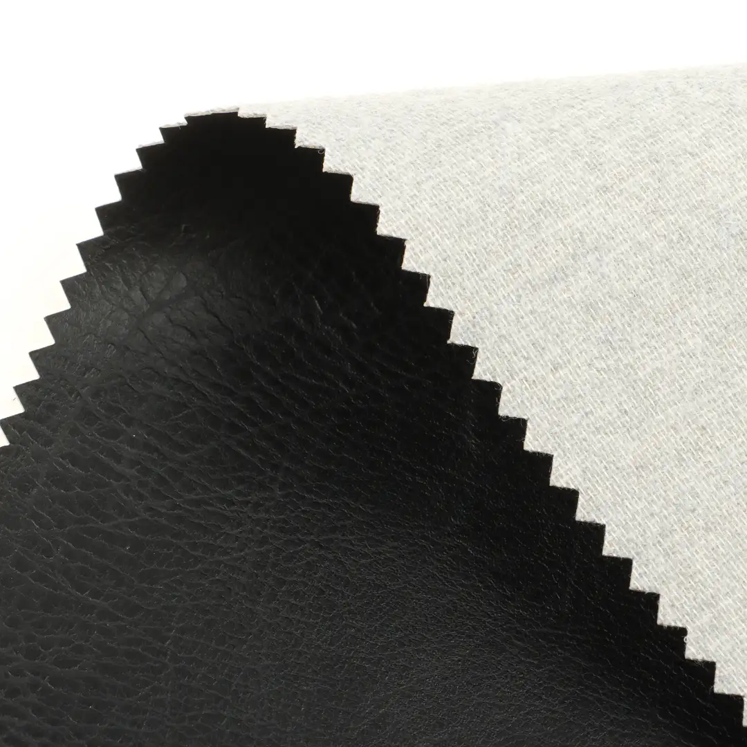 China Fabric for Jackets,Blazer,Trench Coat,Skirt  Bonded fabric Bonded fabric Polyurethane (PU) Black color buy from China wholesaler bulk order at wholesale price free worldwide shipping Alibaba