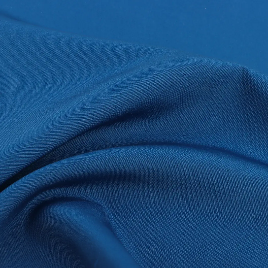 China Fabric for Jackets,Skirt,Jogger,Uniform Polyester Pongee Synthetic Woven Fabric Polyester bule color buy from China wholesaler bulk order at wholesale price free worldwide shipping Alibaba