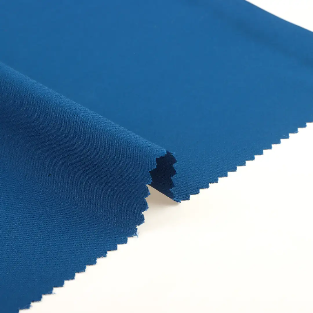 China Fabric for Jackets,Skirt,Jogger,Uniform Polyester Pongee Synthetic Woven Fabric Polyester bule color buy from China wholesaler bulk order at wholesale price free worldwide shipping Alibaba