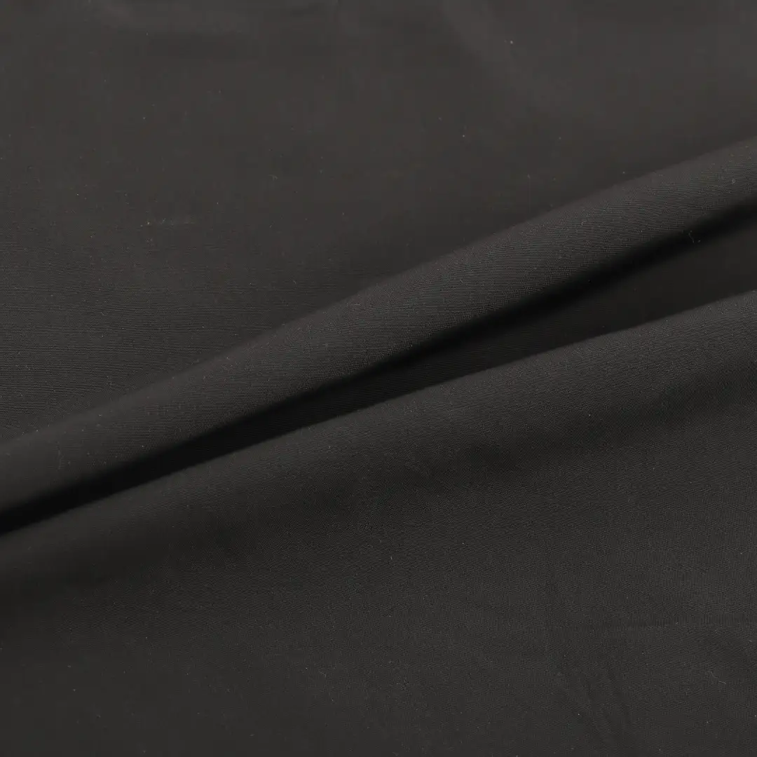 China Fabric for Pants,Skirt ,Tracksuits Polyester Pongee Synthetic Woven Fabric Polyester black color buy from China wholesaler bulk order at wholesale price free worldwide shipping Alibaba