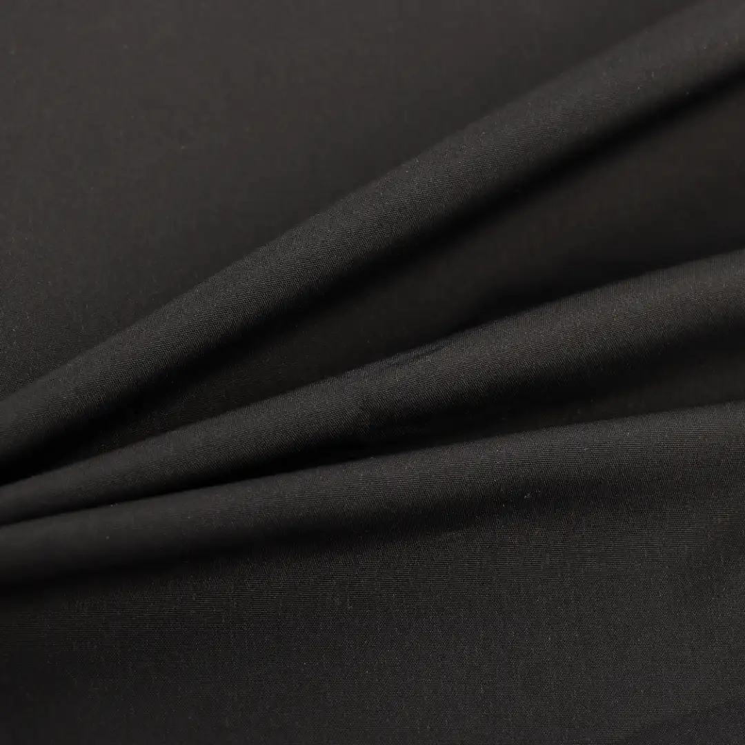 China Fabric for Skirt,Trench Coat,Skirt  Polyester Pongee Synthetic Woven Fabric Polyester black color buy from China wholesaler bulk order at wholesale price free worldwide shipping Alibaba