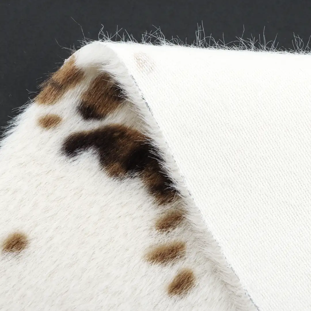 China Fabric for Jackets,Overcoat,Skirt ,Waist coat Fake Fur Knit Fabric Polyester Printing color buy from China wholesaler bulk order at wholesale price free worldwide shipping Alibaba