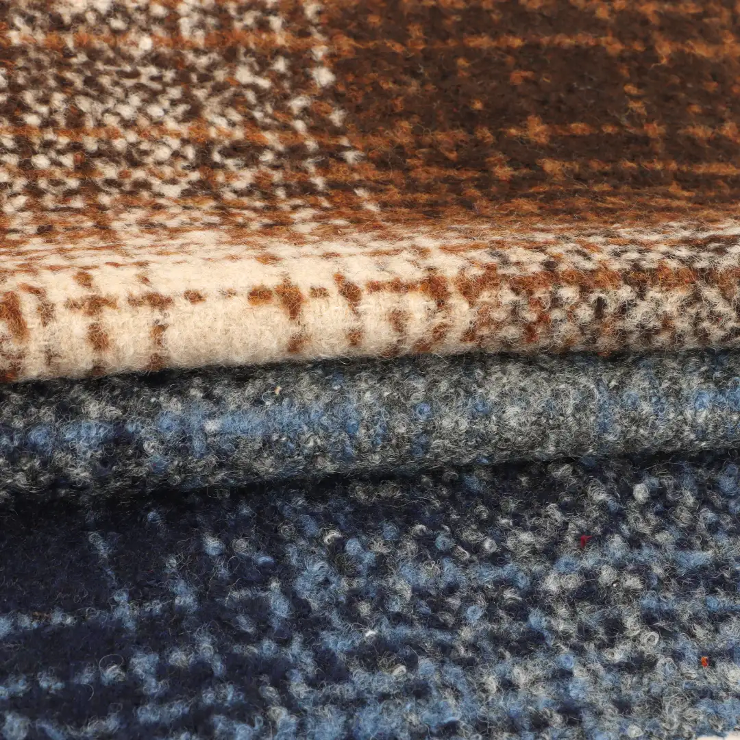 China Fabric for Jackets,Overcoat,Waist coat Woolen Tweed Woolen Other check color buy from China wholesaler bulk order at wholesale price free worldwide shipping Alibaba