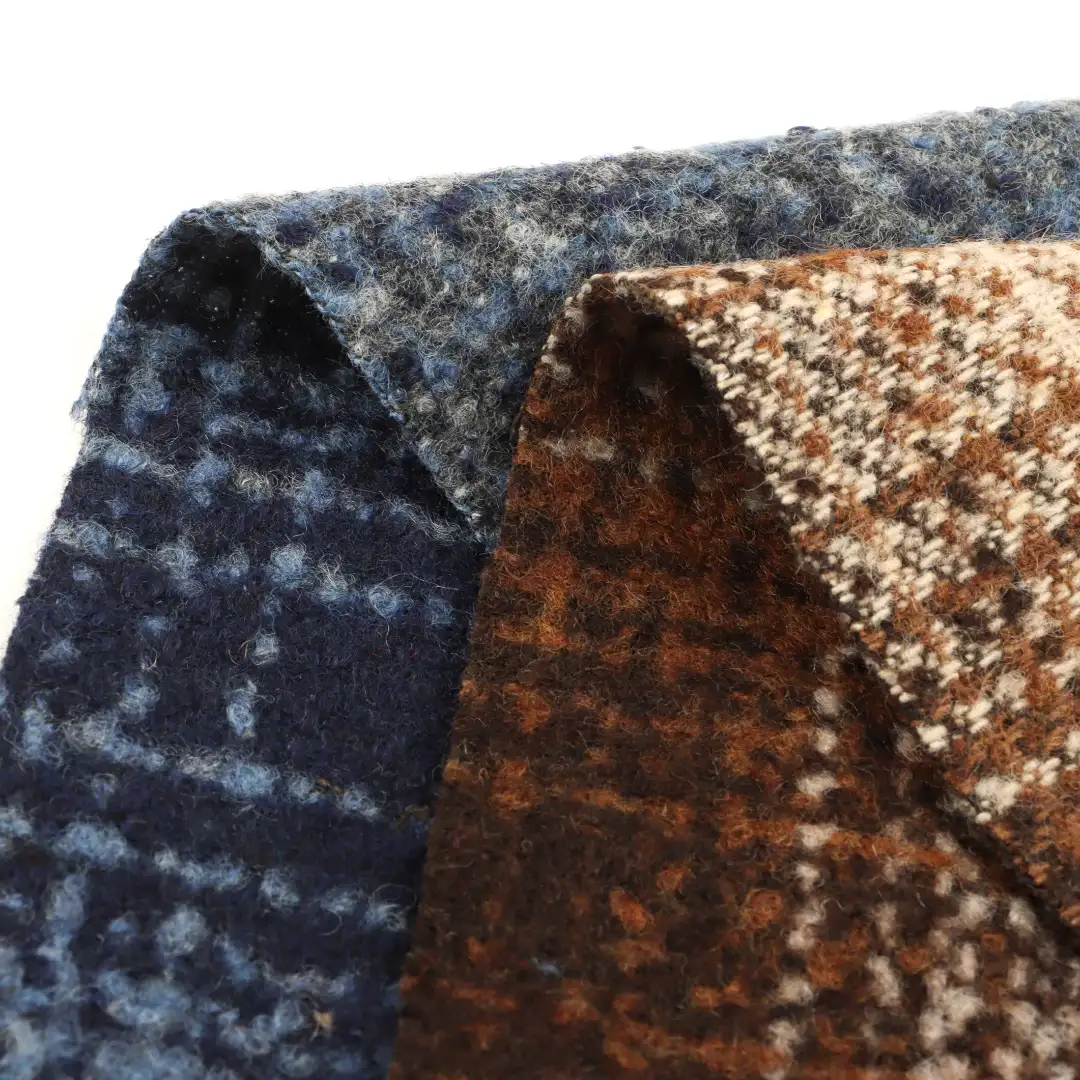 China Fabric for Jackets,Overcoat,Waist coat Woolen Tweed Woolen Other check color buy from China wholesaler bulk order at wholesale price free worldwide shipping Alibaba