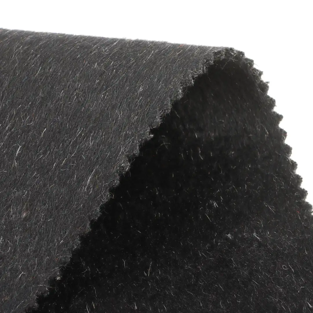 China Fabric for Overcoat,Suit,Skirt  Woolen Overcoat Woolen Wool Other black color buy from China wholesaler bulk order at wholesale price free worldwide shipping Alibaba